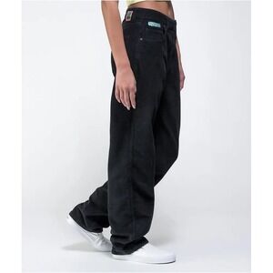 Empyre Tori 90s Black Corduroy Skate Pants Baggy Zumiez Grunge Goth sz‎ 9